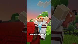Sometimes I'm Alone  w/@sebinchi - Minecraft #shorts