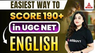 Easiest way to Score 190+ in UGC NET ENGLISH | UGC NET Paper 2