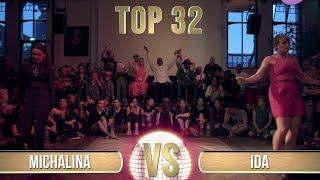 MICHALINA (POLAND) vs IDA (NORWAY) | WAACKING TOP 32 | All Europe Waacking Festival 2020