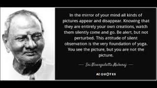 Sri Nisargadatta Maharaj - Essence of His Teachings - Prior to Consciousness