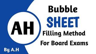 ahmathsexpert1 is live! Bubble sheet filling method for board exams