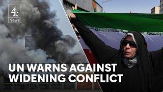 European and Iranian ministers hold nuclear talks as Israeli strikes continue