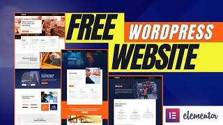 Create FREE WordPress Website with Elementor and AI including free hosting in 2024!