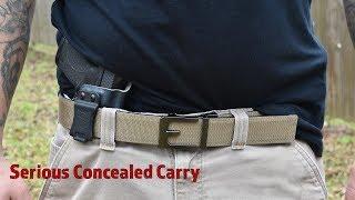 Kore Essentials Tactical Gun Belt...No Holes, No Flex Just Serious Concealed Carry!
