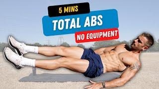 TOTAL ABS | Defined Abs in just 5 Minutes with No Equipment