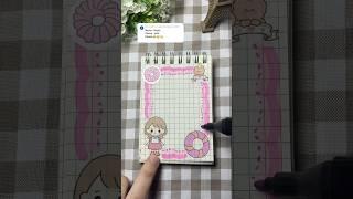 stickers journal | pink  #shorts #sticker #journal