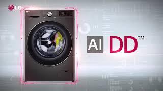 LG Washing Machine with AIDD Technology for better Fabric protection