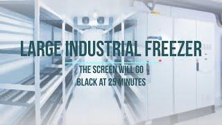 Large industrial freezer sound