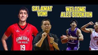 BREAKING: GINEBRA TRADES VON PESSUMAL TO CONVERGE | ALEC STOCKTON NASA GINS NA!