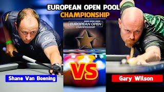 HIGHLIGHTS | Shane Van Boening vs Gary Wilson | 2024 European Open | Day Three #shanevanboening