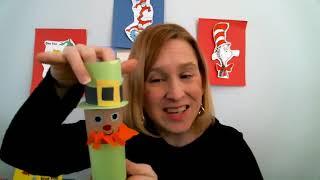 How to make a Leprechaun craft for preschool kids with Ms Julie |  craft time for st. Patrick's Day