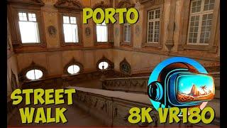 26 Porto Portugal walking through Episcopal Palace of Porto 8K 4K VR180 3D Travel