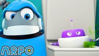 Potty Training a Bot! | BEST OF ARPO! | Funny Robot Cartoons for Kids!