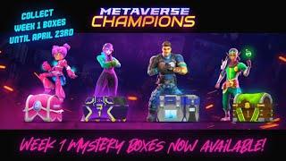 Metaverse Champions Week 4 Crates! | Roblox Metaverse Champions Event