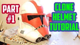 How to Make a Clone Helmet [ PART 1 ] (Pepakura Model)