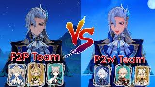 Best Team for C0 Neuvillette | Genshin Impact  | F2P Neuvillette Best team