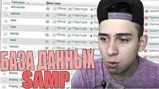 ЛОГИ И БАЗА ДАННЫХ SAMP RP И GTA SAMP ПРОЕКТОВ