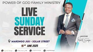  LIVE SUNDAY SERVICE 15.06.2025 | PROPHET SANGA