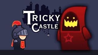 СПАСАЮ ПРИНЦЕССУ из ЛАП ЗЛОДЕЯ! Приключения Рыцаря в Хитром Замке Игра Tricky Castle