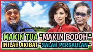 MAKIN TUA "MAKIN BODOH" , INILAH AKIBAT "SALAH PERGAULAN". NAZWA & MAHFUD DIRUJAK NETIZEN