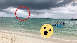 Waterspout in Aruba!!