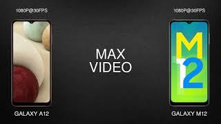 Samsung Galaxy A12 vs Samsung Galaxy M12 comparison