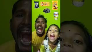 Emoji Eating Challenge with Sister#shorts #ytshorts 