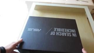 ASUS N552V gaming notebook / laptop unboxing - what's in the box