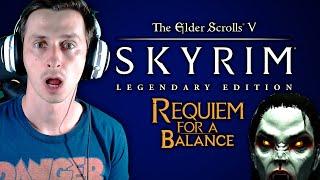 REQUIEM SKYRIM FOR A BALANCE #6 Давай зайдем к Вампирам