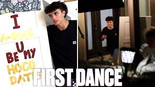 16-YEAR-OLD ASKS TO HIS FIRST HIGH SCHOOL HOMECOMING DANCE IN THE MOST A-DOOR-ABLE WAY | FIRST DANCE