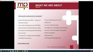 Introduction to Government Contracting (2022 update)