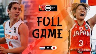 Netherlands  vs Japan  | Women | Full Pool Game | FIBA 3x3 World Cup 2025 | 3x3 Basketball