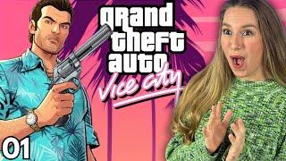 MY FIRST TIME PLAYING GTA VICE CITY! (definitive edition) || Part 1