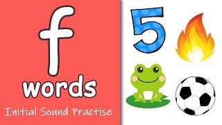 'f' Words | Phonics | Initial Sounds