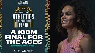 Women's 100m Final | 2025 Australian Athletics Championships