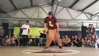 Ruslan Twist (GFF Comunity / Russia) Judge Demo @Ghetto dance battle Latvia