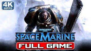 Warhammer 40,000   Space Marine full gameplay Walkthrough Full Game and Ending  [4K UHD]