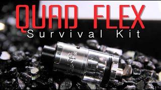 QUAD FLEX Survival Kit Review by: Aspire ~RTA,RDTA, RDA, SYSTEM~