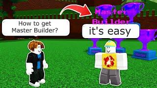 I Asked 100 Master Builders How To Become A Pro Builder