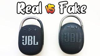 Fake vs Real JBL CLIP 4 Bluetooth Speaker (2023)