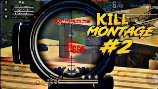 KILL MONTAGE #2 || FREE FIRE || J STAR GAMING