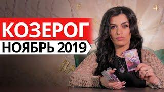 КОЗЕРОГ - НОЯБРЬ 2019. Расклад на картах ТАРО от Анны Арджеванидзе