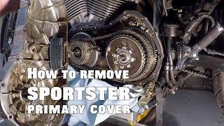 remove sportster primary cover