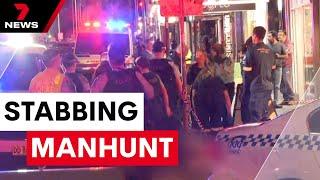 Shocking stabbing outside Sydney fast food restaurant | 7NEWS