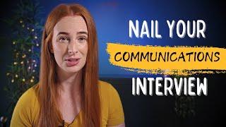 How to prepare for a COMMUNICATIONS JOB INTERVIEW - Common interview questions and answers