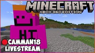 Beating Minecraft XBOX 360 Edition camman18 Full Twitch VOD