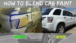 HOW TO BLEND CAR PAINT like a PRO