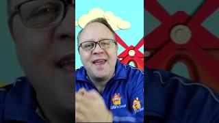 ESL WARM UP: "LITTLE WINDMILL" - For Kindergarten and Online English Class   #shorts