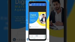 digital marketing agency design in pixellab in hindi