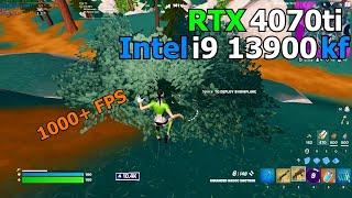 RTX 4070 ti + Intel i9 13900kf Fortnite Chapter 4 | Arena | Anvil Square | Performance Mode